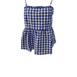Love on a Hanger Gingham Babydoll Top